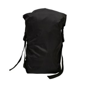 1 Piece Portable Sleeping Bag Compression Stuff Sack Waterproof Storage Package Cover; American Football Super Foot Bowl Sunday Party Goods (Color: BLACK, size: M)